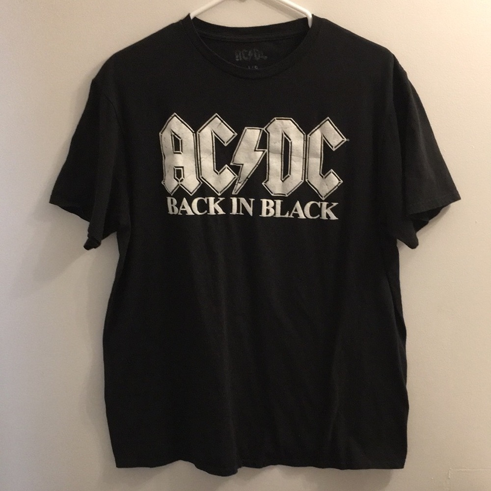 AC/DC oversized tee 🌸